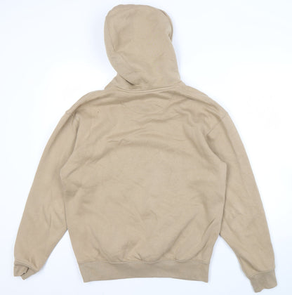 Mens UK Size M JACK & JONES Beige Pullover Hoodie