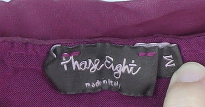 Womens UK Size M Phase Eight Purple Basic Blouse