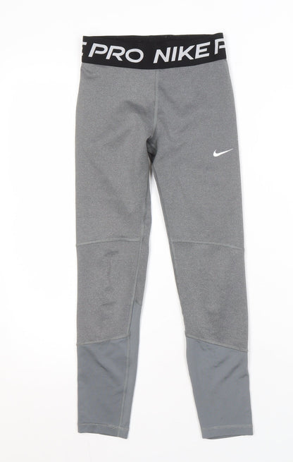 Nike Women's Grey Leggings M - Activewear & Training