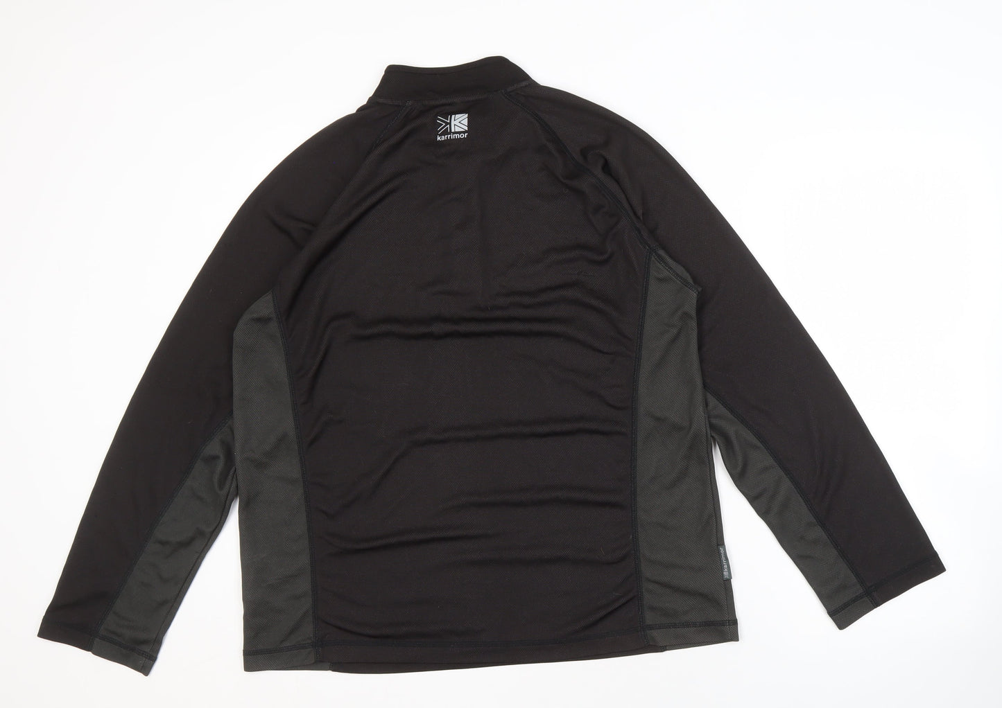 Karrimor Men's Black XL Long Sleeve Pullover Outdoor Top