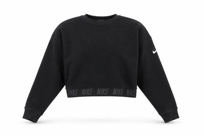 Womens UK Size S Nike Black Pullover Sweatshirt