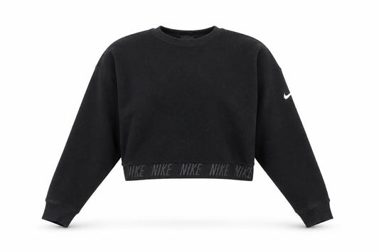 Womens UK Size S Nike Black Pullover Sweatshirt