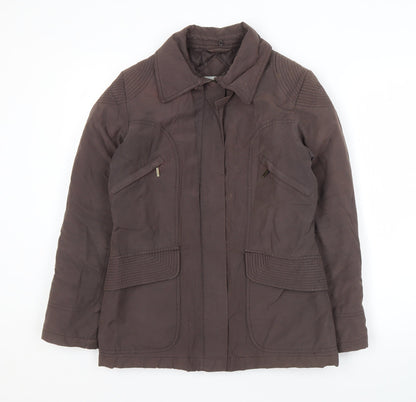 Womens UK Size 10 Wallis Brown Basic Jacket