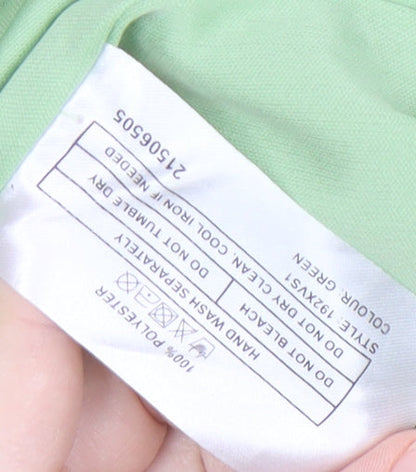 Womens UK Size 12 Anna Rose Green  Blouse