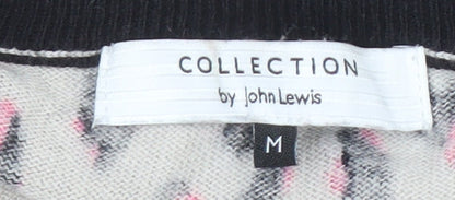John Lewis Women's Multicolour Animal Print Jumper M