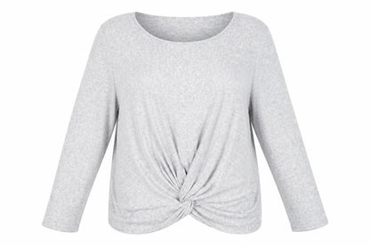 Cotton Traders Women's Grey Pullover Jumper Size 18