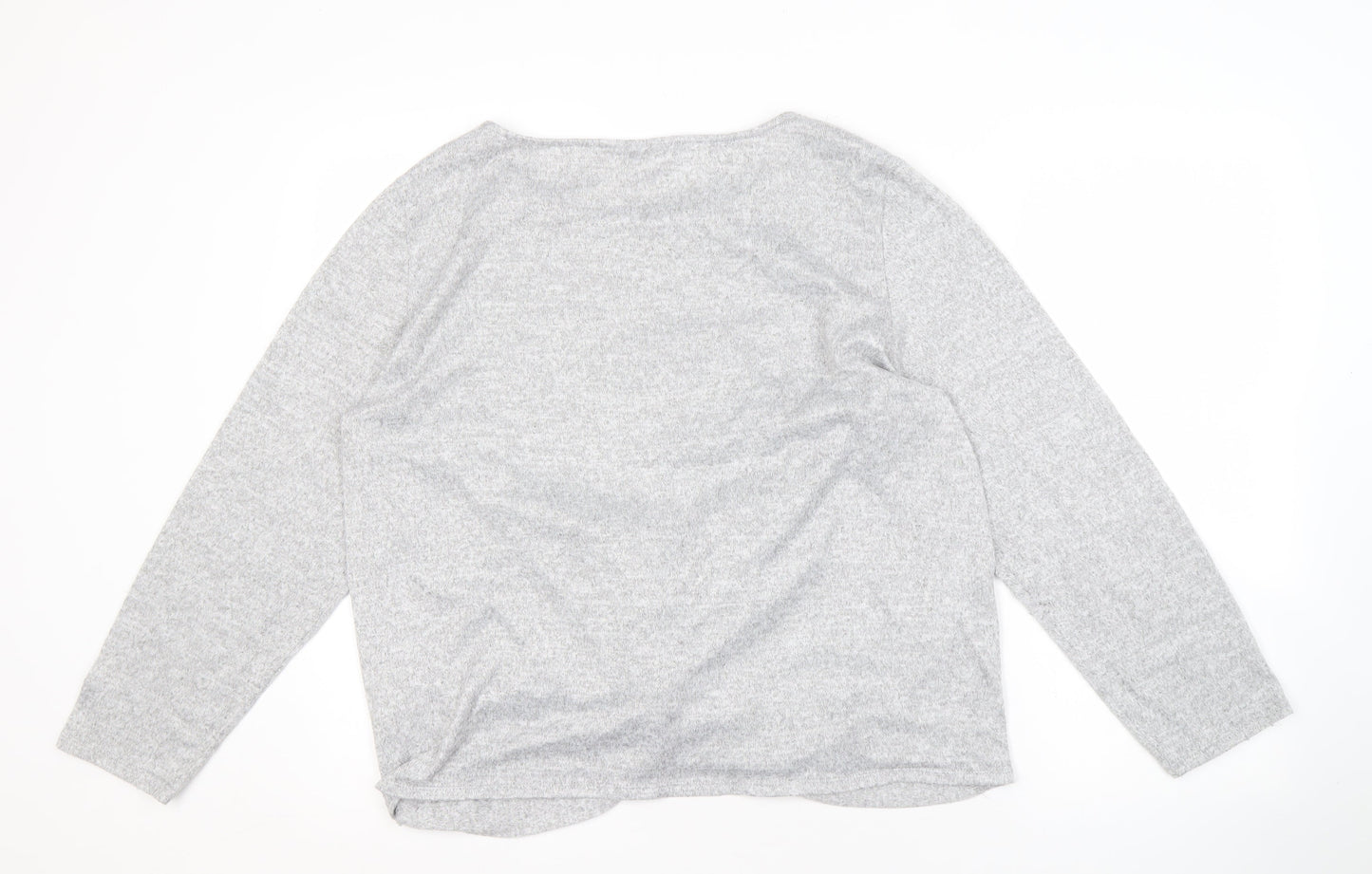 Cotton Traders Women's Grey Pullover Jumper Size 18