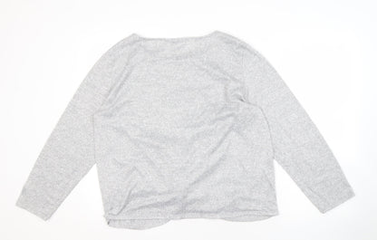 Cotton Traders Women's Grey Pullover Jumper Size 18