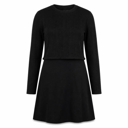 &GOLF Women's Black XS Knit Dress Long Sleeve