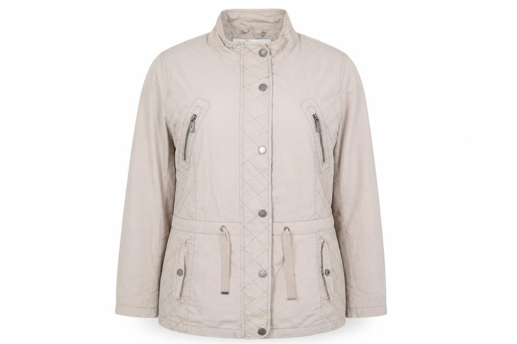 RJR John Rocha Women Beige Size 16 Basic Jacket