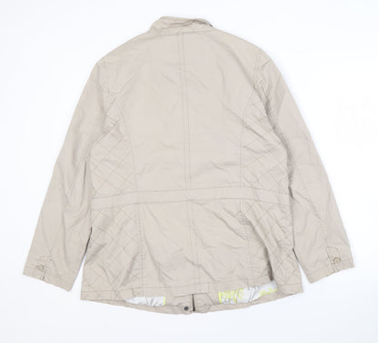 RJR John Rocha Women Beige Size 16 Basic Jacket