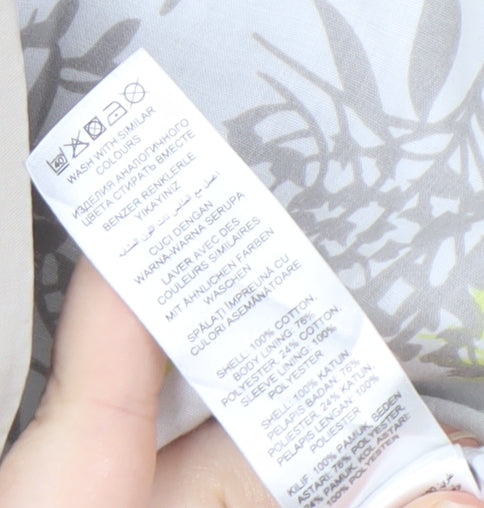 RJR John Rocha Women Beige Size 16 Basic Jacket