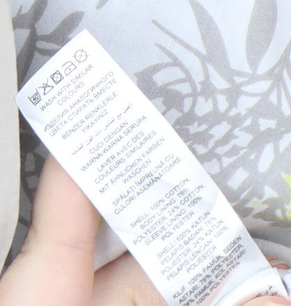 RJR John Rocha Women Beige Size 16 Basic Jacket