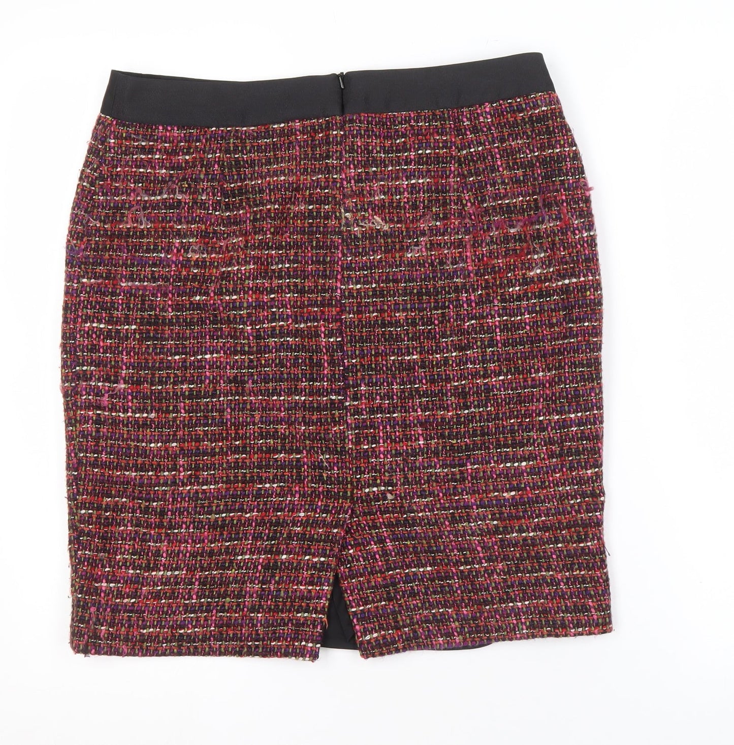 Boden Women’s Multicoloured Pencil Skirt, Size 12, Tweed