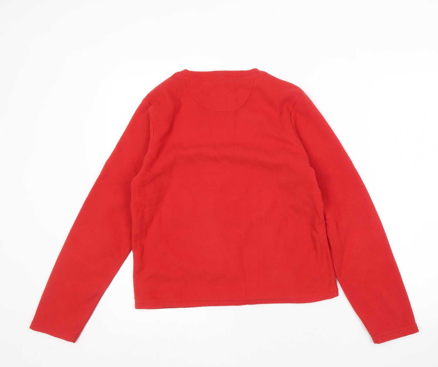 Peter Storm Boys Red Fleece Pullover Sweatshirt, Size 13