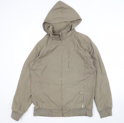 Mens UK Size S ONETrueSaxon Beige Hooded Jacket