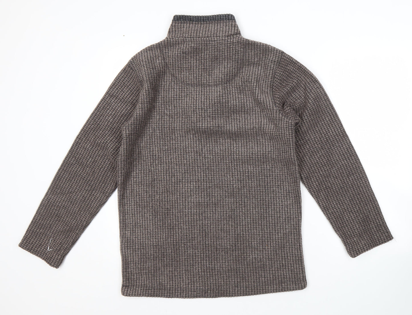 Weird Fish Men's Brown Pullover Sweatshirt S