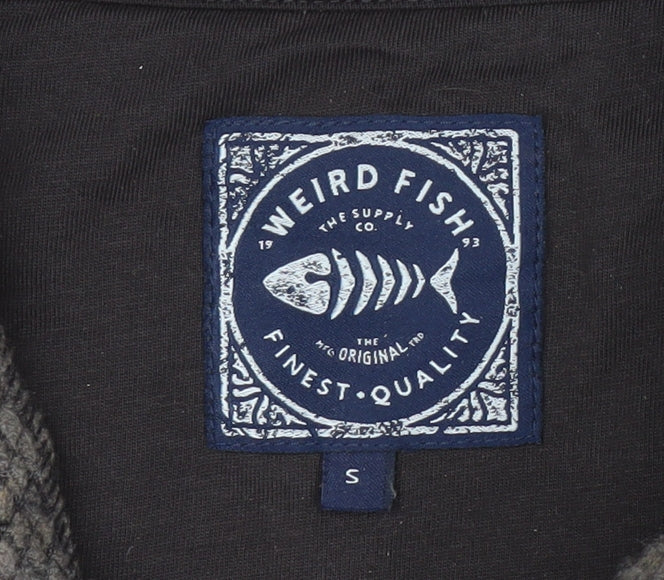 Weird Fish Men's Brown Pullover Sweatshirt S