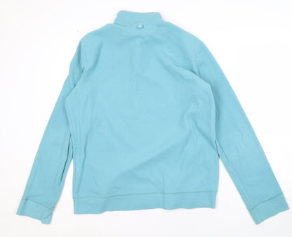 Champion Unisex Blue XL Sweatshirt Zip Fleece Easy Care