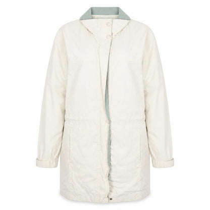 Womens UK Size 10 Hawkshead Beige Basic Coat
