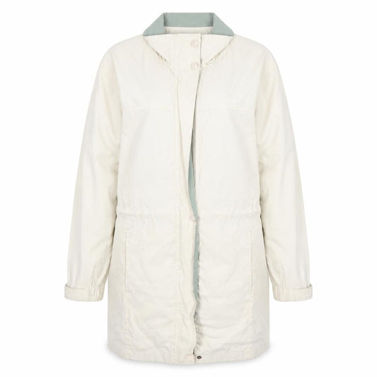 Womens UK Size 10 Hawkshead Beige Basic Coat