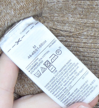 GAP Men's Beige Pullover Jumper M Cotton Blend