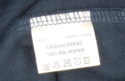 Mens UK Size M Craghoppers Blue Full Zip Sweatshirt