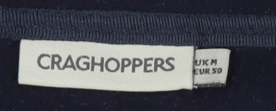 Craghoppers Men's Blue Fleece Jacket Size M Outdoor
