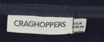 Craghoppers Men's Blue Fleece Jacket Size M Outdoor