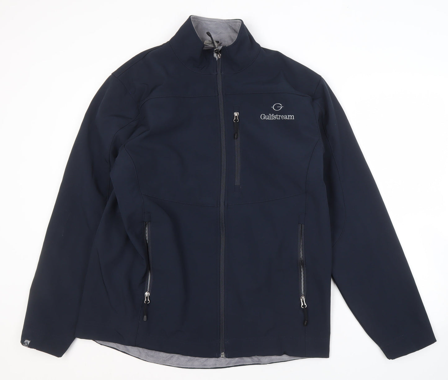 Mens UK Size L Storm Creek Blue Soft Shell
