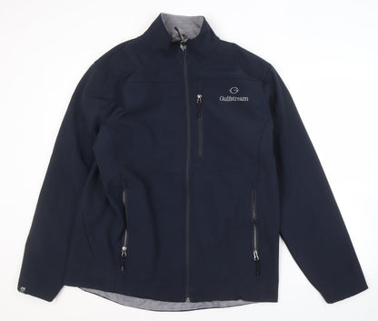Mens UK Size L Storm Creek Blue Soft Shell