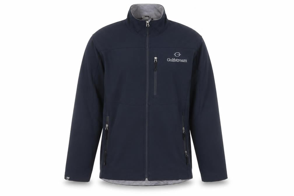 Mens UK Size L Storm Creek Blue Soft Shell