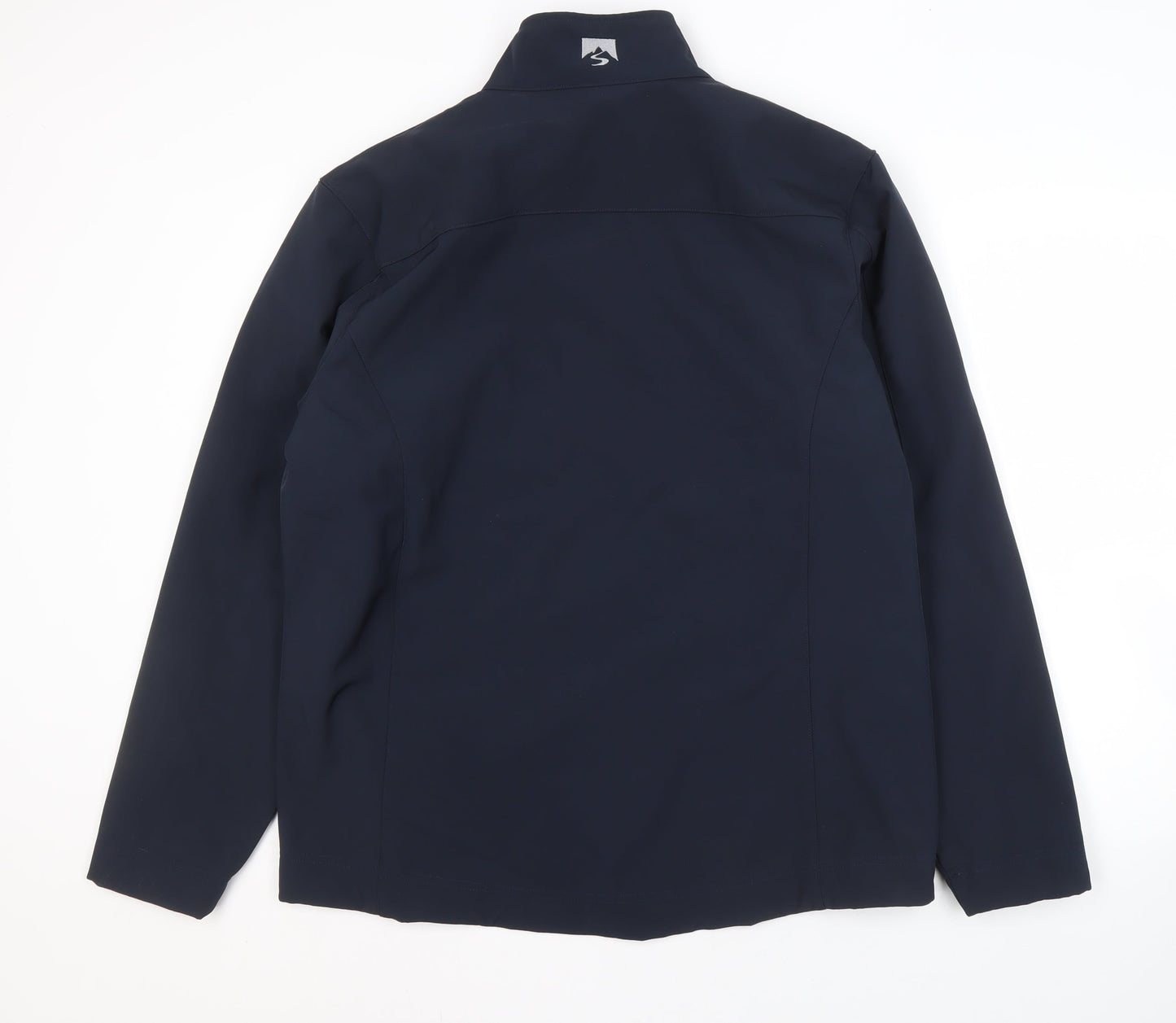Mens UK Size L Storm Creek Blue Soft Shell