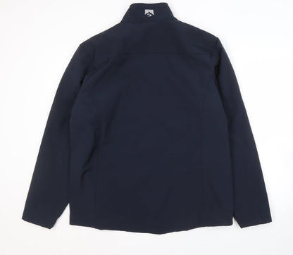 Mens UK Size L Storm Creek Blue Soft Shell