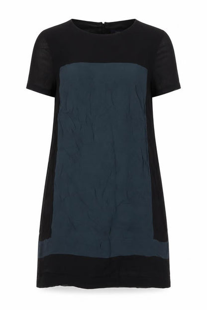French Connection Women’s Black Colourblock Shift Dress 10