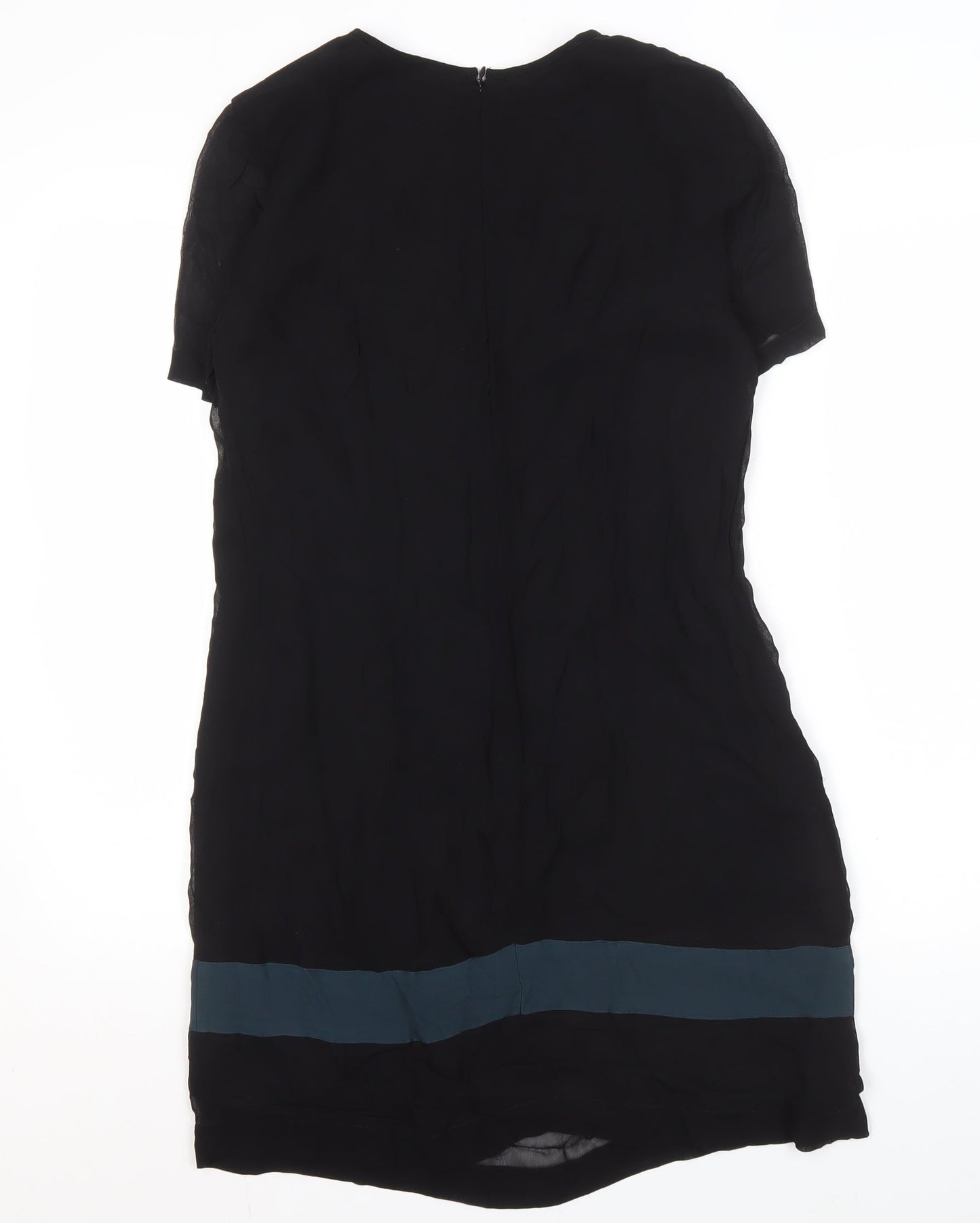 French Connection Women’s Black Colourblock Shift Dress 10