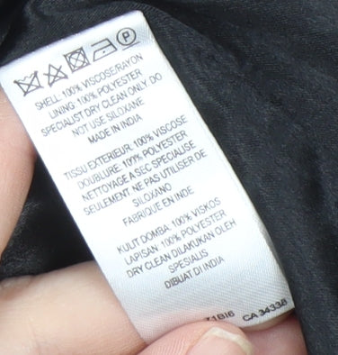 French Connection Women’s Black Colourblock Shift Dress 10