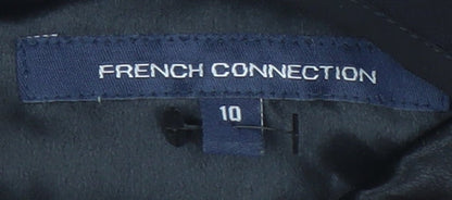 French Connection Women’s Black Colourblock Shift Dress 10