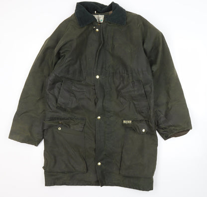 Mens UK Size S Stormafit Leisure Green Parka Coat