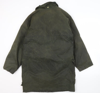 Mens UK Size S Stormafit Leisure Green Parka Coat