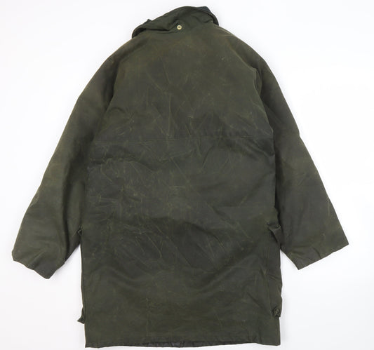 Mens UK Size S Stormafit Leisure Green Parka Coat