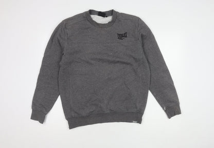 Mens UK Size M Everlast Grey Pullover Sweatshirt