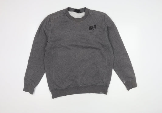 Mens UK Size M Everlast Grey Pullover Sweatshirt
