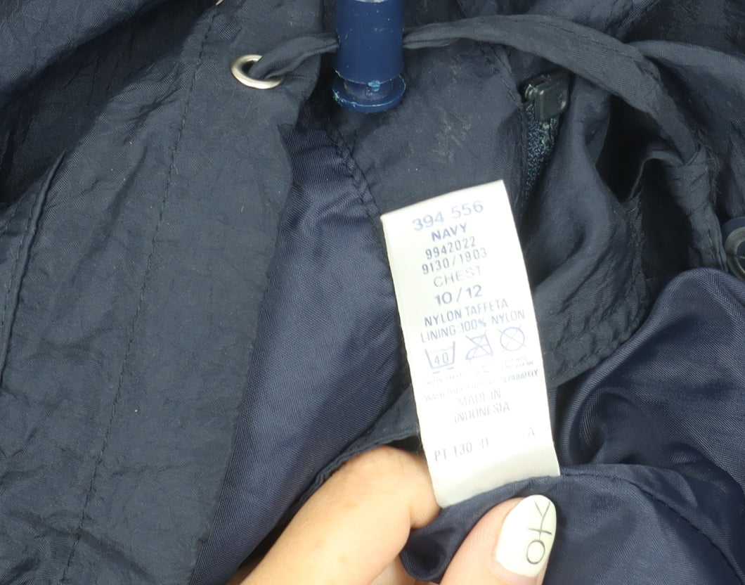 Womens UK Size 10 BHS Navy Basic Jacket