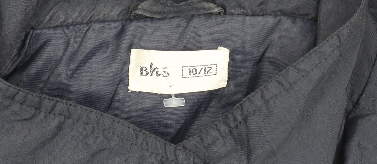 Womens UK Size 10 BHS Navy Basic Jacket