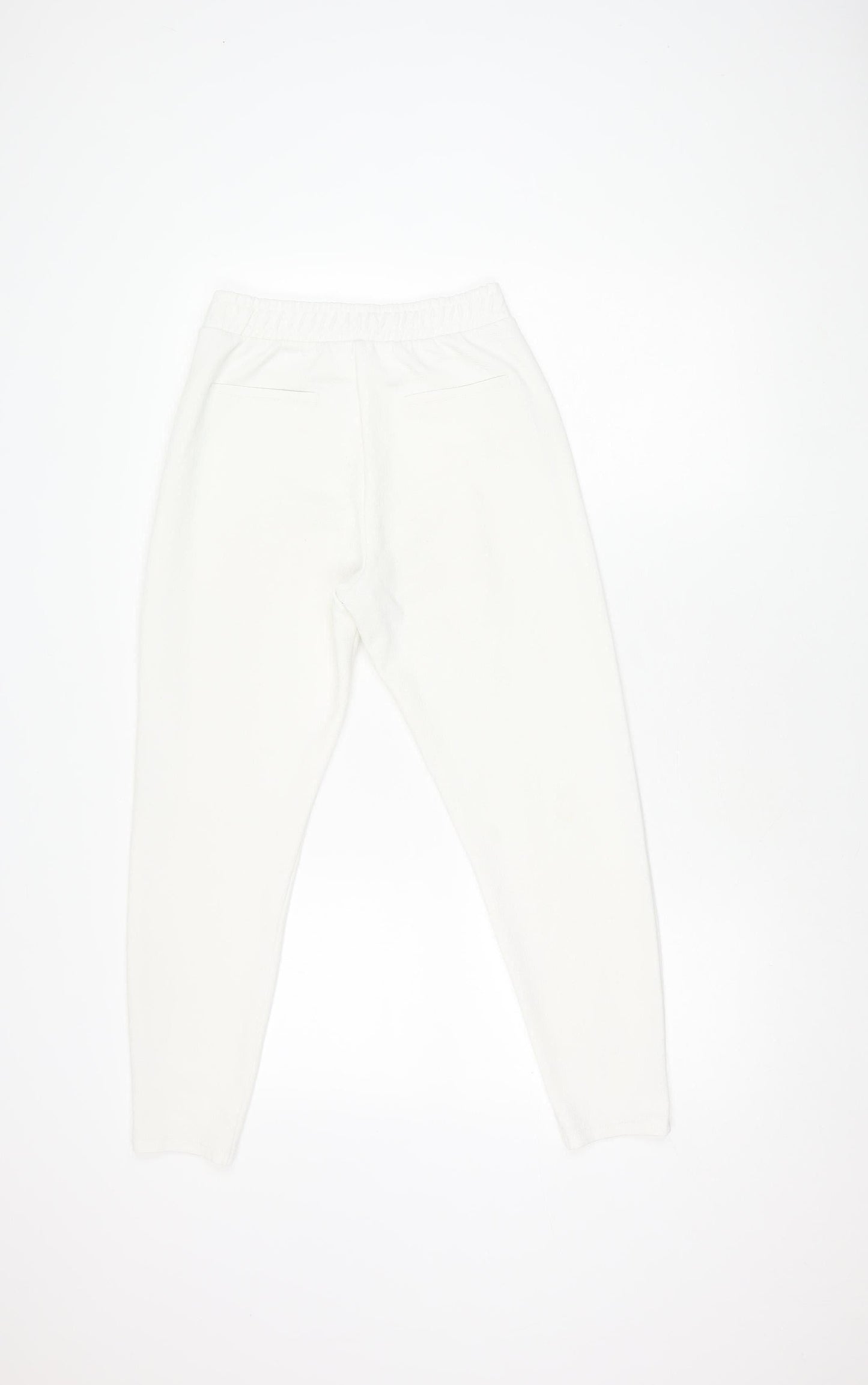 Bershka Women's White Jogger Trousers - Size S