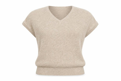 Womens UK Size M/L Blue Vanilla Beige Pullover Jumper