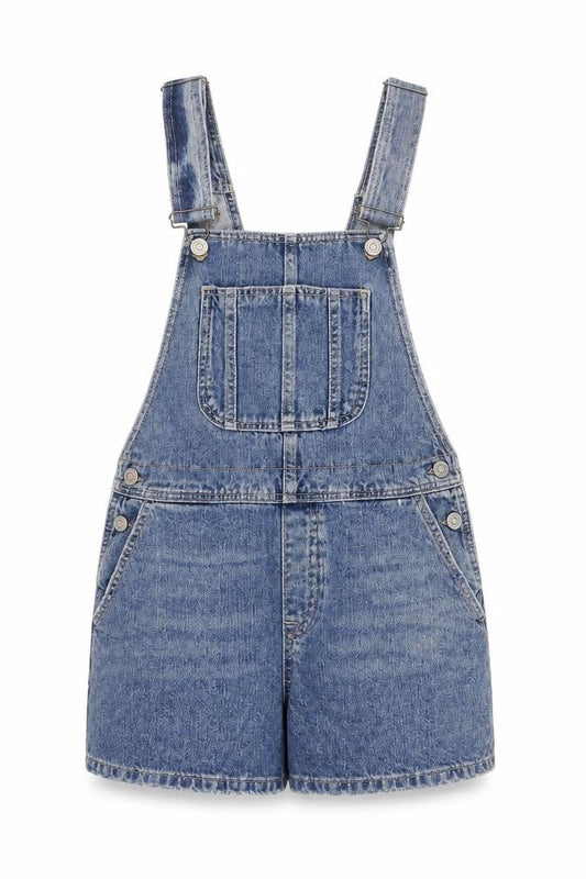 Womens UK Size 6 Stradivarius One-Piece Blue Dungaree