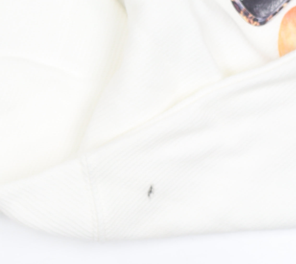 Marks and Spencer Boys White Graphic Print Hoodie 8-9 Years
