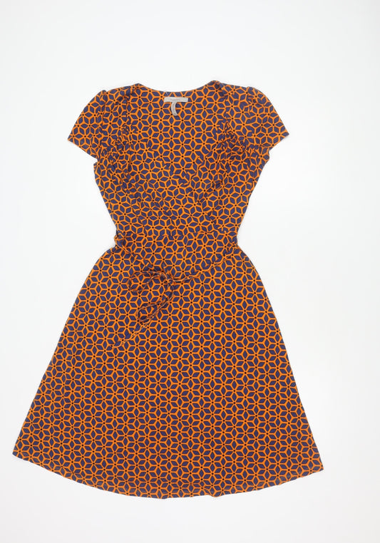 Pepperberry Women’s Geometric Fit & Flare Dress 8